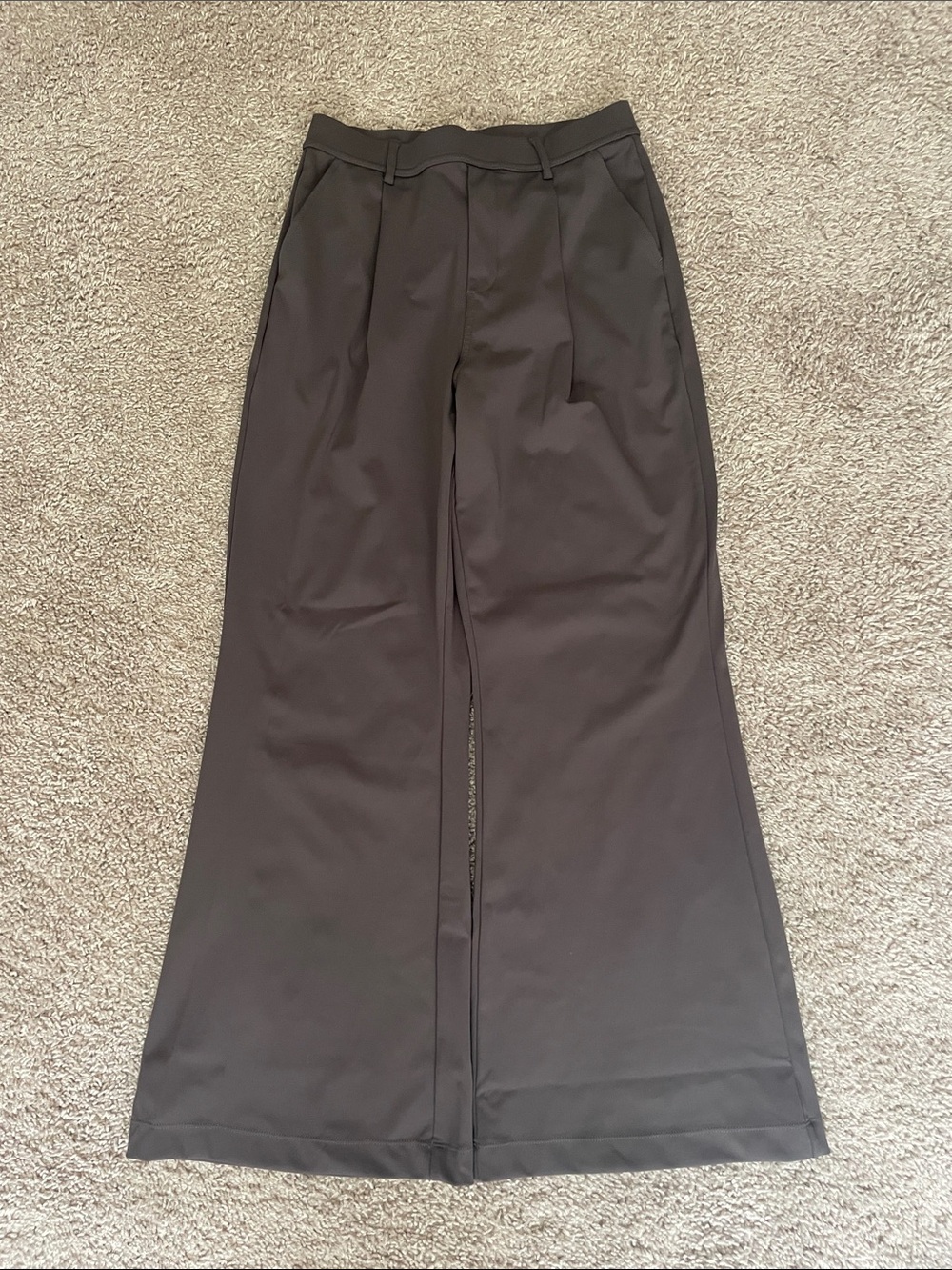 Halara Wide Leg Grey Trousers